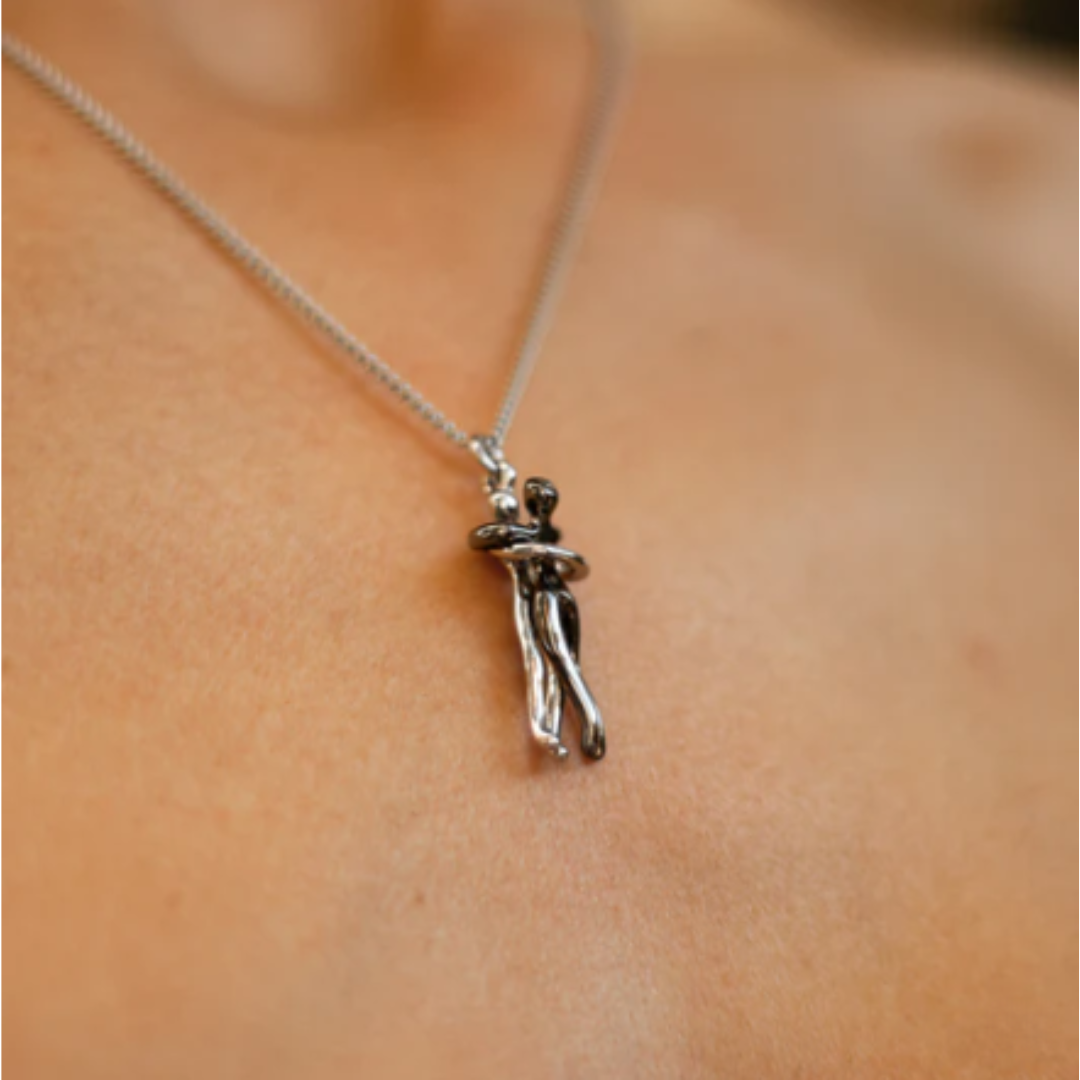 Duo Collar abrazo infinito 💖Eres el amor que da sentido a mi vida💖