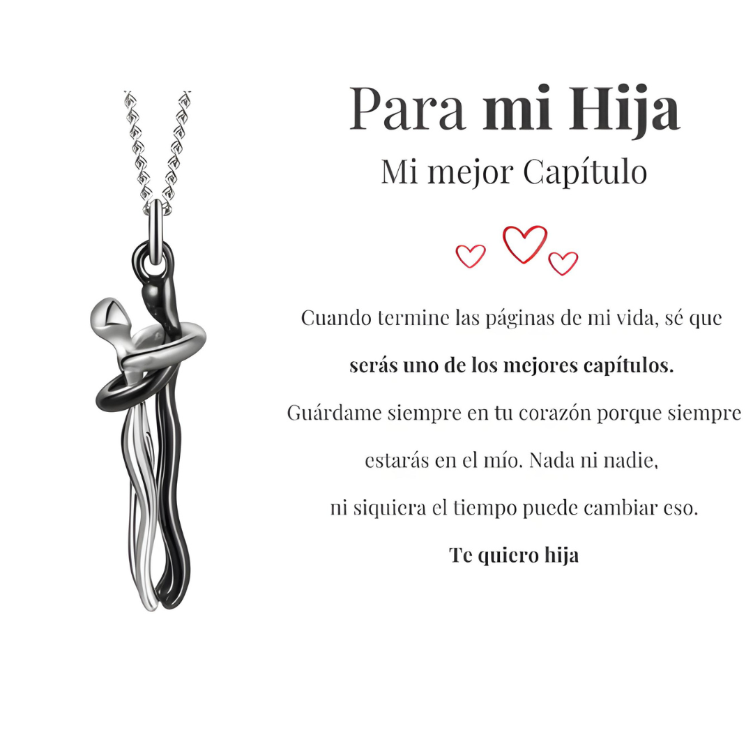 Duo Collar abrazo infinito 💖Eres el amor que da sentido a mi vida💖