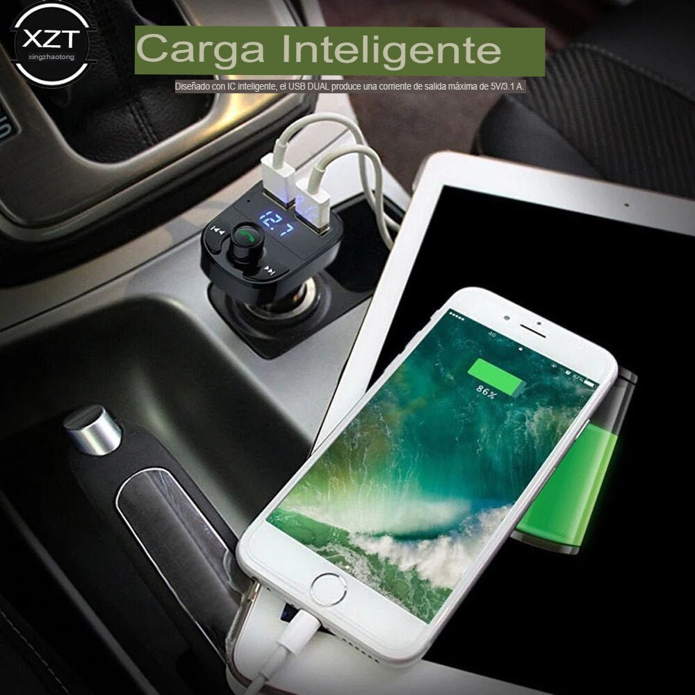 Transmisor Bluetooth para Carros