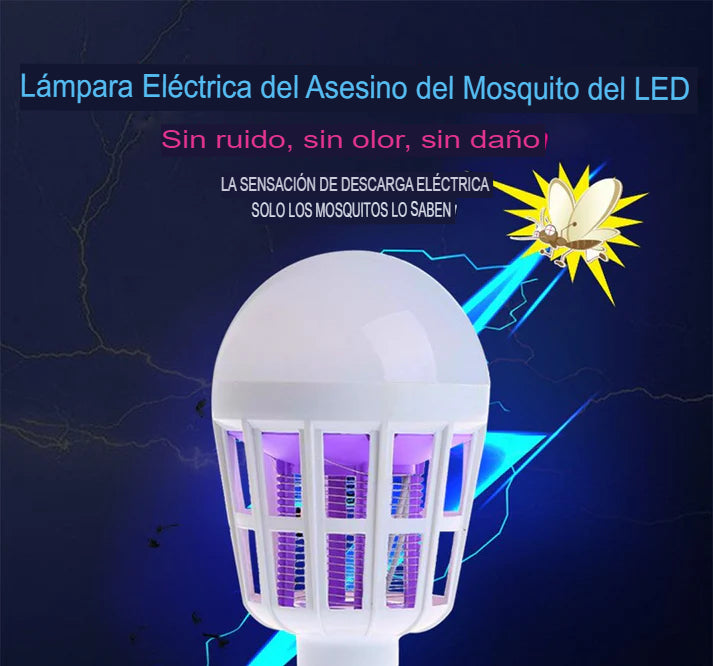 BOMBILLO MATA MOSQUITOS OFERTA ESPECIAL COMPRA 1  ¡Llévate 1 GRATIS!