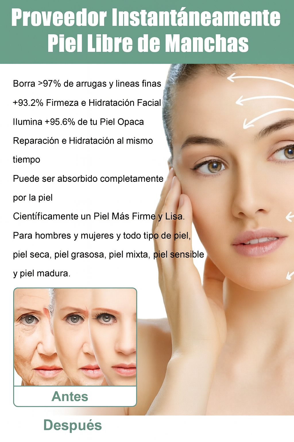 Eelhoe Suero Facial Avanzado con Colágeno