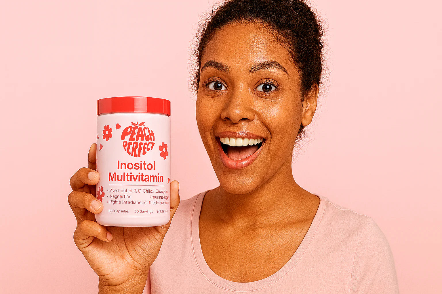 Inositol  Multivitamin Peach Perfect