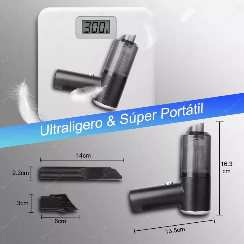 MINI ASPIRADORA 3 EN 1 VACUUM CLEANER SEMIPROFESIONAL
