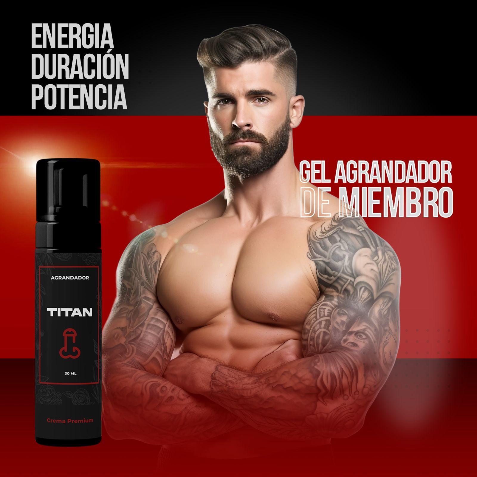 Titan Gel Para Crecimiento Viril Original