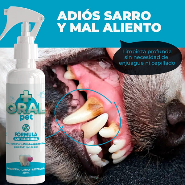 OralPet Spray Limpieza Mascotas